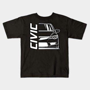 JDM Legend Civic MK8 FD2 Front Kids T-Shirt